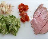 夏野菜のサラダ作り方1写真