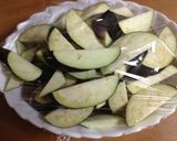 レンジで手間なし★蒸しなすのリャンバン作り方1写真