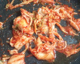 厚揚げの中華風焼き✿キムチねぎ卵のっけ作り方4写真