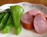 お弁当に★ウインナーのタレマヨ炒め作り方1写真