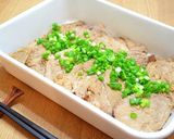 豚の紅茶煮醤油麹のさっぱりにんにくソース作り方4写真