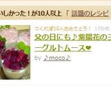 父の日にも♪紫陽花のヨーグルトムース❤作り方9写真