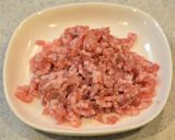 ✽茄子とトマトのキーマカレーパスタ✽作り方1写真