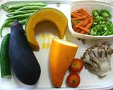 野菜室一掃！★残り野菜たちの炒めサラダ作り方1写真