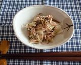 絶品おつまみ・茗荷＆ツナ作り方3写真