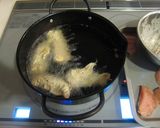 ゴマ香る　ふゎふゎ鶏天。作り方3写真