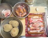 ソーセージとチーズのジャーマンポテト作り方1写真