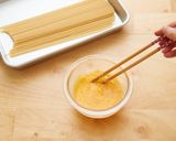 ほうれん草とたっぷり卵のカルボナーラ作り方2写真