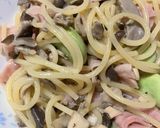 簡単　そら豆とベーコンパスタ作り方11写真