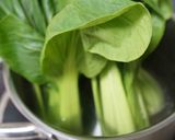 青梗菜のちょい辛ナムル作り方1写真