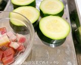 ズッキーニのベーコンチーズ焼き作り方1写真