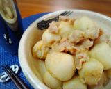 ＊ほっこり里芋と豚肉のしみしみ味噌󠄀煮＊作り方4写真