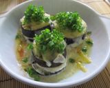 なすのダブルチーズ焼き（わさび風味）作り方4写真