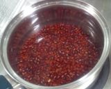 小豆煮☆液体甘味料使用作り方2写真