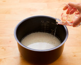 さつまいもと舞茸の炊き込みごはん作り方3写真