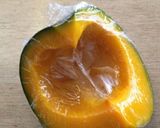 離乳食後期 簡単かぼちゃのおやつ作り方1写真