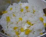 ごまみそツナマヨコーンな☆おにぎり☆作り方2写真