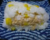 ごまみそツナマヨコーンな☆おにぎり☆作り方8写真