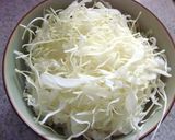 たっぷりキャベツとツナの梅わさび丼作り方3写真