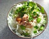 たっぷりキャベツとツナの梅わさび丼作り方5写真