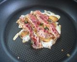 ベーコンとチーズのガレット風　簡単～作り方3写真