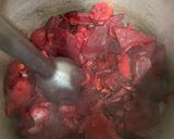 冷製でも美味しい・生ビーツから作るスープ作り方5写真