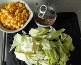 ♪キャベツとツナのペペロンチーニ作り方2写真