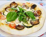 お一人様魚グリルで焼くモチモチPizza作り方10写真