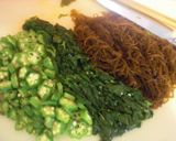 夏☆もずくそうめん&モロヘイヤ作り方3写真