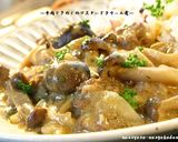 ■牛肉ときのこのマスタードクリーム煮■作り方6写真