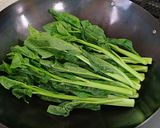 シンプルの極み！青菜with紹興酒タレ作り方2写真