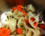 お野菜と鶏煮物作り方3写真