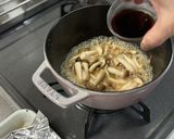 和栗：練馬江戸栗レシピ『栗と鶏肉の甘辛煮』作り方6写真