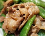 モロッコいんげんと豚肉の炒めもの作り方6写真