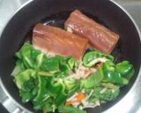 鮪のアラのステーキ☆野菜炒め添え作り方5写真