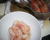 冷たい前菜：エビと野菜のコンソメゼリー作り方3写真