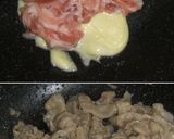 豚バラとナスのガーリックたれマヨ焼き作り方2写真