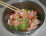 えびとアボカド丼作り方4写真