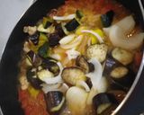 夏野菜のオムライス作り方4写真