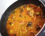 夏野菜のオムライス作り方5写真
