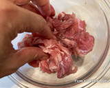 ネギたっぷり！冷しゃぶ仕立ての冷やし中華作り方3写真