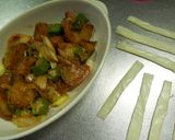 ポテトの甘辛味噌炒め*とろーりチーズのせ作り方5写真