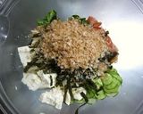 豆腐と野菜のサラダ♪梅おかか風味♪作り方3写真