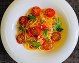 ミニトマトのパスタ作り方6写真