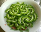 簡単たまゴーヤサラダ作り方1写真