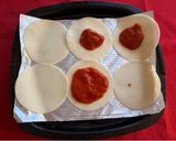 餃子の皮でアレンジ満載簡単ピザ作り方2写真