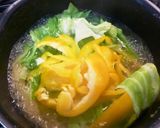 パプリカとオイルサーディンの味噌パスタ作り方4写真