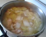 簡単☆白菜とベーコンのあったかスープ作り方5写真