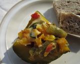 ノブヒェン窯でまるごとかぼちゃグラタン作り方9写真