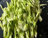 ブロッコリー茎皮マリネ作り方1写真